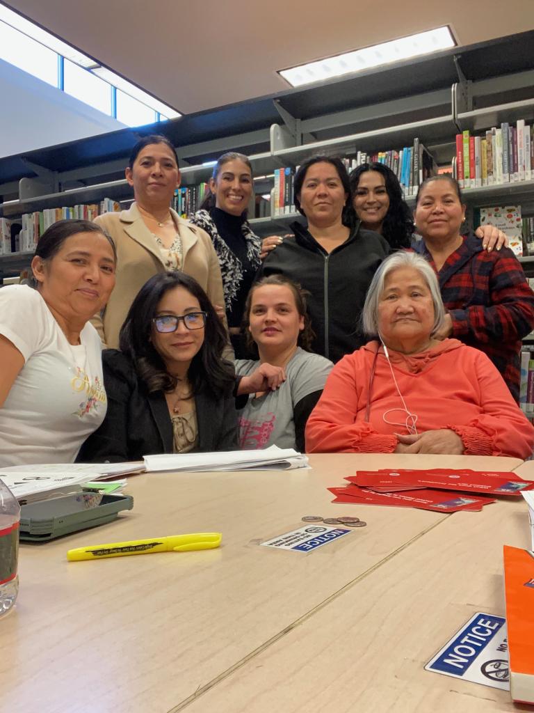 Students at the West Las Vegas Library (2023)